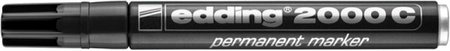 Marker permanentny e-2000c EDDING, 1,5-3mm, czarny