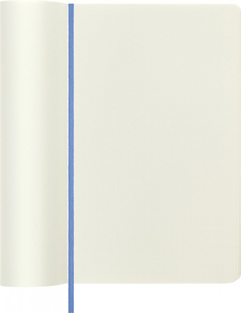 Notes MOLESKINE Classic L (13x21 cm) gładki, miękka oprawa, hydrangea blue, 192 strony, niebieski