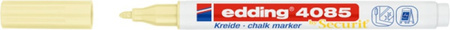 Marker kredowy e-4085 EDDING, 1-2 mm, pastelowy żółty