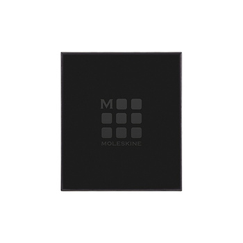 Zestaw KAWECO X MOLESKINE, pióro kulkowe + notes L (13x21cm), w linie, czarny