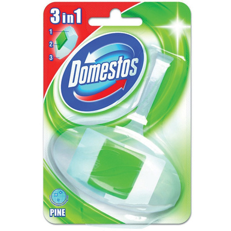 Kostka toaletowa DOMESTOS Leśny, w koszyku, 40g