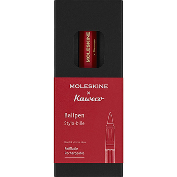 KAWECO X MOLESKINE długopis, czerwony