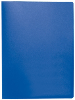 Teczka ofertowa Q-CONNECT, PP, A4, 380mikr., 20 koszulek, niebieska
