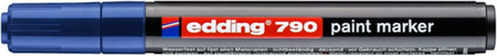 Marker olejowy e-790 EDDING, 2-3mm, niebieski