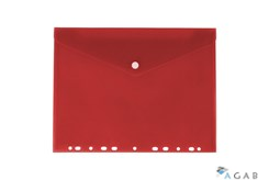 Teczka koperta A4 ps zawieszana - czerwona TKZ-13-01 BIURFOL