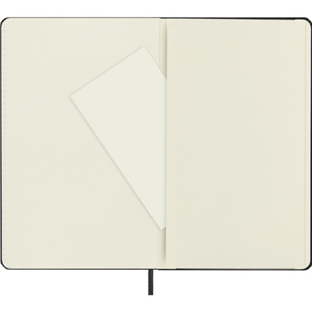 Notes MOLESKINE Classic L (13x21cm) w kratkę, twarda oprawa, 240 stron, czarny