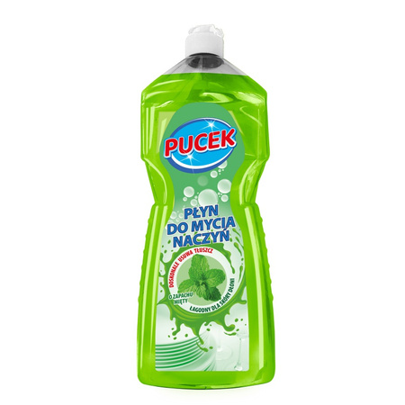 Płyn do mycia naczyń PUCEK, miętowy, 1000 ml