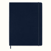 Notes MOLESKINE Classic XL (19x25cm) w linie, twarda oprawa, sapphire blue, 192 strony, niebieski