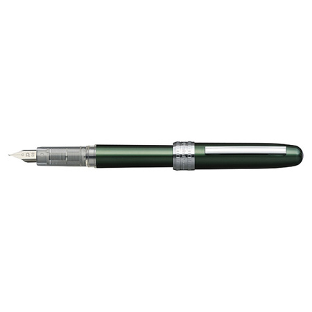 Pióro wieczne Platinum Plaisir Green, F, zielone