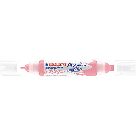 Marker akrylowy 3D e-5400 EDDING, podwójny, 2-3 mm, 5-10 mm, fiołkowy róż