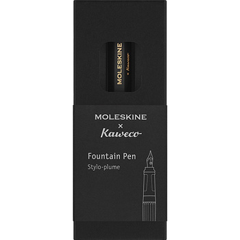 KAWECO X MOLESKINE pióro wieczne, M, czarne