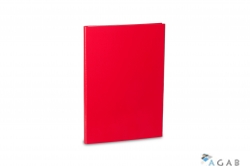 Teczka skrzydłowa 2cm z rzepem czerwona VAUPE, 323/01