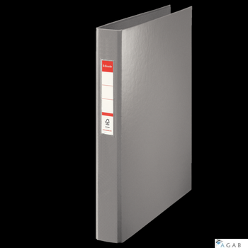 Segregator Esselte A4 z 4 kółkami, grzbiet 42 mm, szary, , 14463