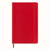 Notes MOLESKINE Classic L, 13x21cm, w linie, miękka oprawa, 192 strony, czerwony
