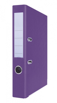 Segregator BASIC-S z szyną, PP, A4/50mm, fioletowy