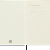 Notes MOLESKINE Classic L (13x21 cm) w kropki, twarda oprawa, sapphire blue, 240 stron, niebieski