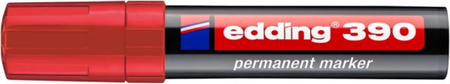 Marker permanentny e-390 EDDING, 4-12mm, czerwony