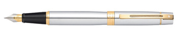 Pióro wieczne SHEAFFER 300 (9342), chromowane/złote