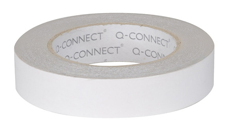 Taśma dwustronna montażowa Q-CONNECT, piankowa, 18mm, 3m, biała