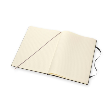 Notes MOLESKINE Classic A4 (21x29,7 cm) w linie, twarda oprawa, 192 strony, czarny