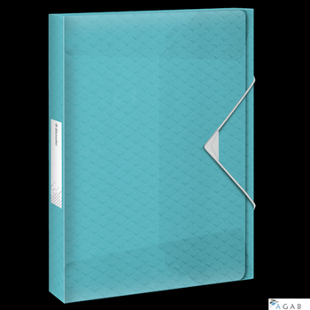 Teczka z gumką Esselte ColourBreeze, 25 mm, niebieski 626259