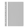 Skoroszyt OFFICE PRODUCTS, PP, A4, miękki, 100/170mikr., wpinany, szary