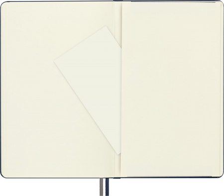 Notes MOLESKINE Classic L (13x21 cm) gładki, twarda oprawa, sapphire blue, 400 stron, niebieski