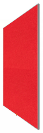 Tablica filcowa NOBO, 189x107cm, panoramiczna 85", czerwona