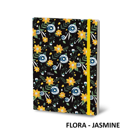 Notatnik STIFFLEX, 15x21cm, 192 strony, Jasmine