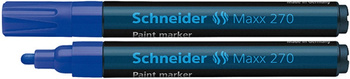 Marker olejowy SCHNEIDER Maxx 270, okrągły, 1-3mm, niebieski