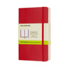 Notes MOLESKINE Classic P (9x14cm) gładki, miękka oprawa, 192 strony, czerwony