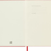 Notes MOLESKINE Classic L (13x21 cm) w kropki, twarda oprawa, scarlet red, 240 stron, czerwony