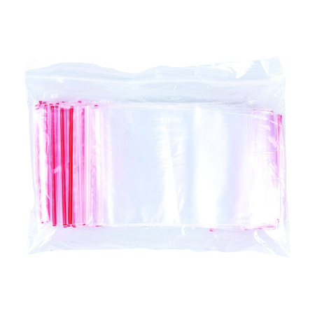 Torebka strunowa OFFICE PRODUCTS, LDPE, 70x100mm, 100szt., transparentna