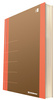 Notatnik DONAU Life, organizer, 165x230mm, 80 kart., pomarańczowy