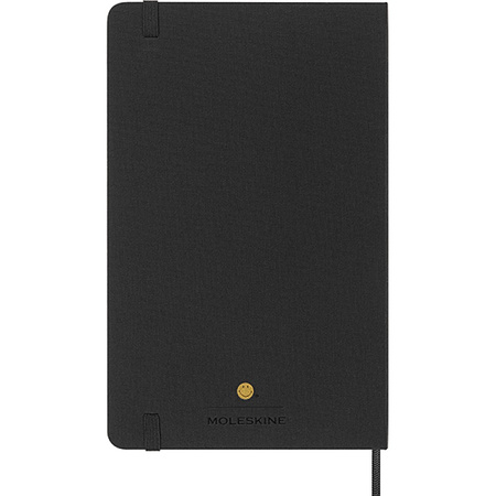 Notatnik MOLESKINE L (13x21 cm), Smiley, w linie, twarda oprawa, 176 stron