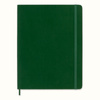 Notes MOLESKINE XL (19x25cm) w kropki, miękka oprawa, myrtle green, 192 strony, zielony