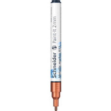 Marker metaliczny SCHNEIDER Paint-It 011, 2 mm, miedziany metalik