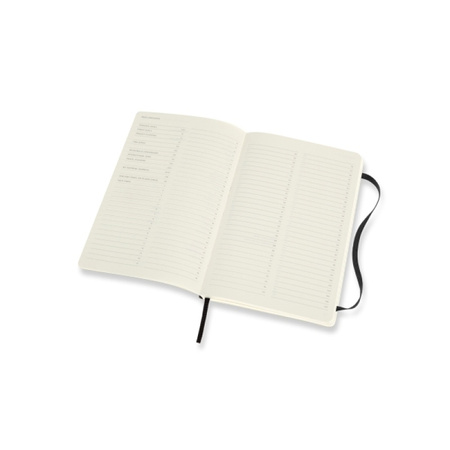 Notes MOLESKINE PROFESSIONAL L (13x21 cm), miękka oprawa, 192 strony, czarny
