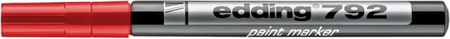 Marker olejowy e-792 EDDING, 0,8mm, czerwony