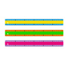 Linijka plastikowa KEYROAD, w kształcie klocka Lego, 30cm, zawieszka, mix kolorów