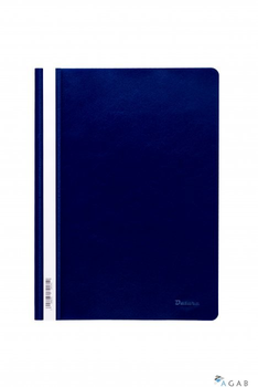 Skoroszyt miękki PP DOTTS (20) ciemnoniebieski polipropylen
