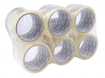 Taśma pakowa OFFICE PRODUCTS, 72mm x 60y, 36mic, 1szt., transparentna