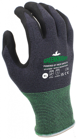Rękawice dziane Eco MCR Greenknight GP1079NM, rozm. 9