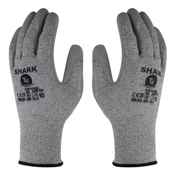 Rękawice TK SHARK, antyprzecięciowe, rozm. 11, szare