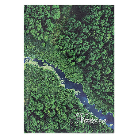 Brulion OFFICE PRODUCTS, Nature, A5, w linie, 96 kart., mix