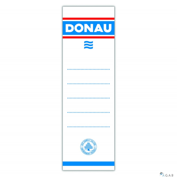 Etykiety wsuwane do segregatora A4/7 (20) 8370920 DONAU dwustronna