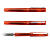 Pióro wieczne Platinum Prefounte Vermilion Orange, F, w plastikowym opakowaniu, na blistrze, pomarańczowe