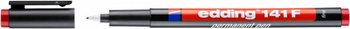Foliopis e-141 F EDDING, 0,6mm, czerwony