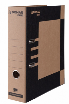 Segregator DONAU ECO MAXI, FSC, A4/80mm, brązowo-czarny