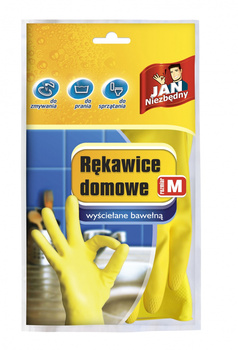 Rękawice domowe JAN NIEZBĘDNY, rozmiar M